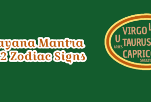 Narayana Mantra for 12 Zodiac Signs