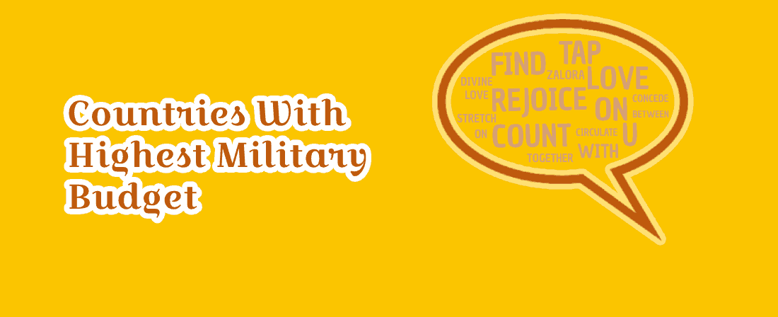 Countries With Highest Military Budget